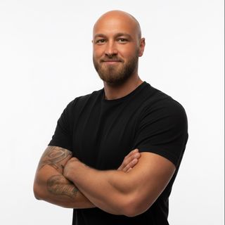 Powiększ obraz: Michał Oleksy, fizjoterapeuta Ruda Śląska