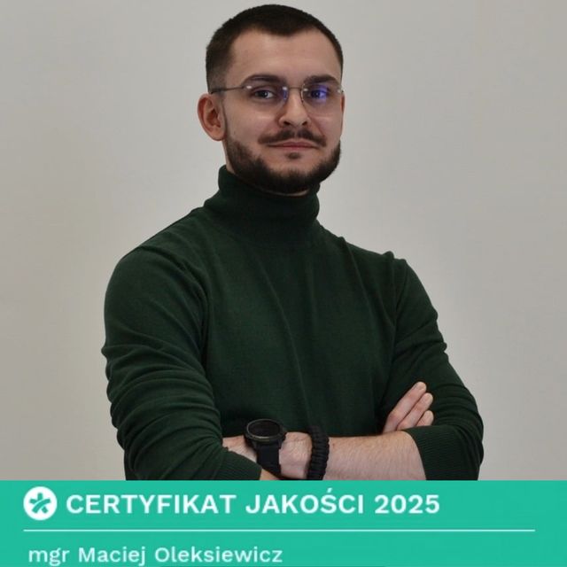 Maciej Oleksiewicz, fizjoterapeuta Tarnów