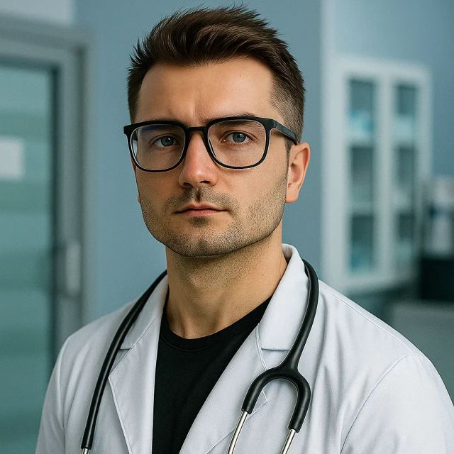 Marcin Marzec, kardiolog Kraków
