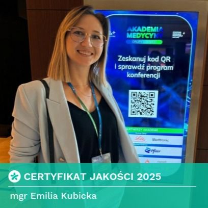 Emilia Kubicka, fizjoterapeuta Poznań