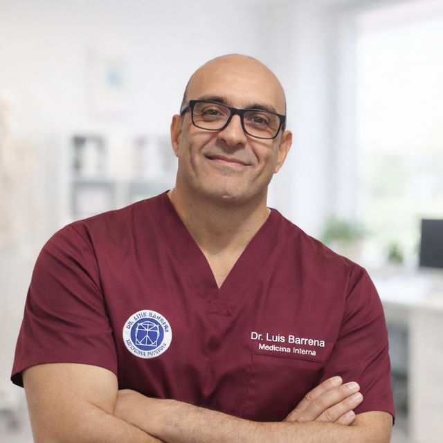 Luis Manuel Barrena Santana, Internista Badajoz