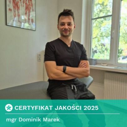 Dominik Marek, fizjoterapeuta Wrocław