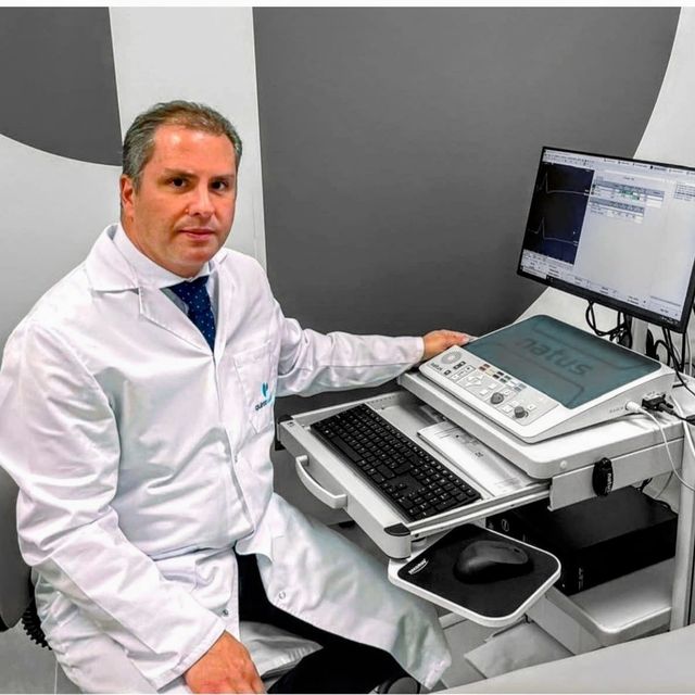 Javier Moreno Vergara, Neurofisiólogo clínico Jaén