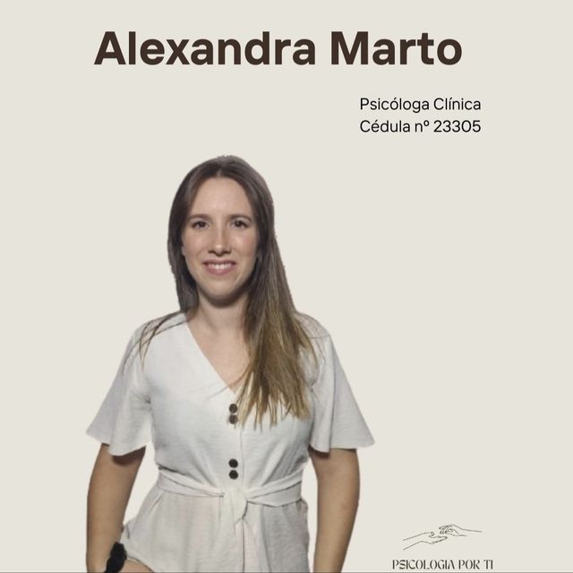 Alexandra Marto, Psicólogo Travassô