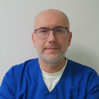 Powiększ obraz: Jarosław Gołaszewski, chirurg Elbląg