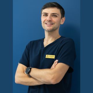 Powiększ obraz: Piotr Siemiński, lekarz rehabilitacji medycznej Pińczów