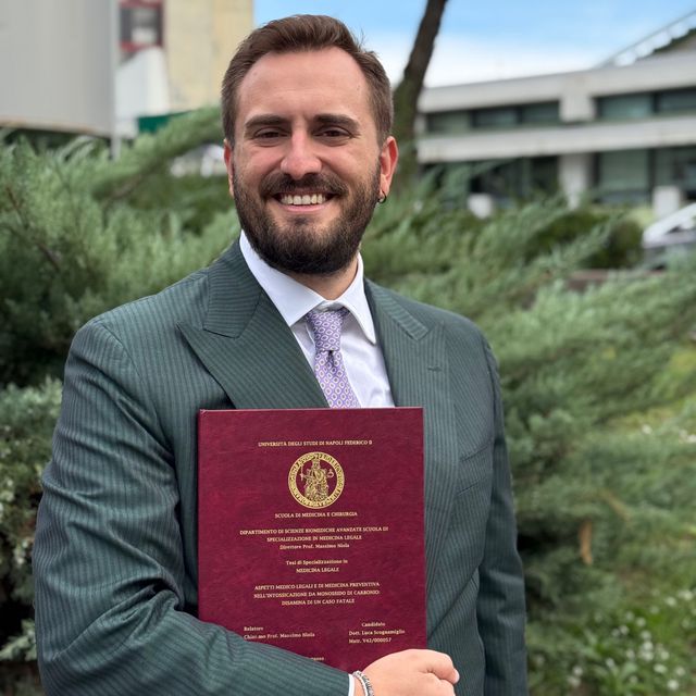 Luca Scognamiglio, medico legale Pomigliano d'Arco