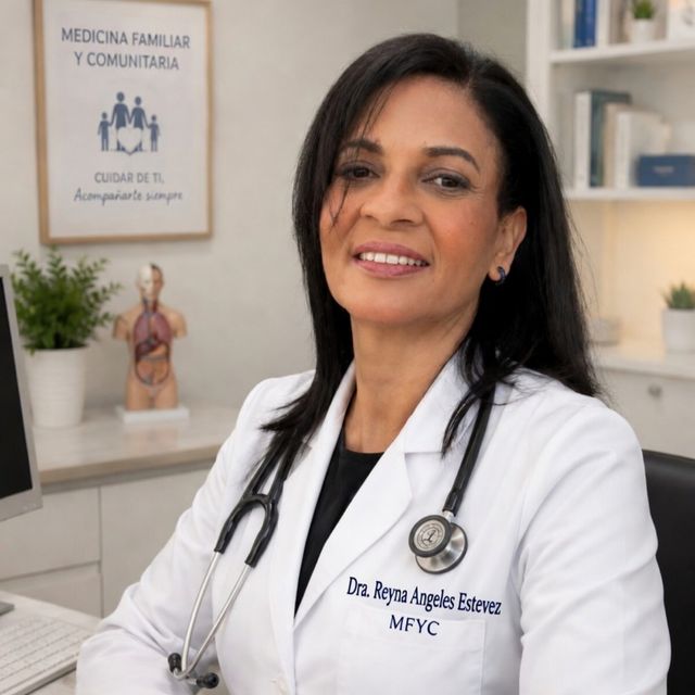 Reyna Ángeles Estevez Guzmán, Médico de familia Bargas