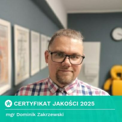 Dominik Zakrzewski, fizjoterapeuta Łódź