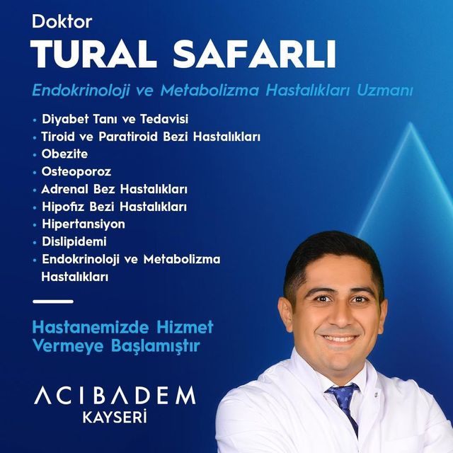 Tural Safarlı, Endokrinoloji Ve Metabolizma Hastalıkları Melikgazi