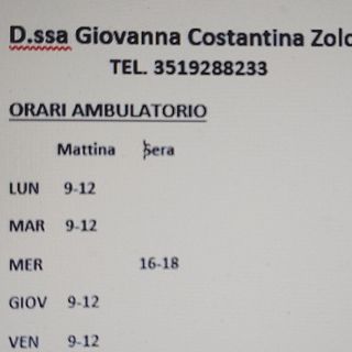 Ingrandire l'immagine: Giovanna Costantina Zolo, medico di medicina generale Olbia