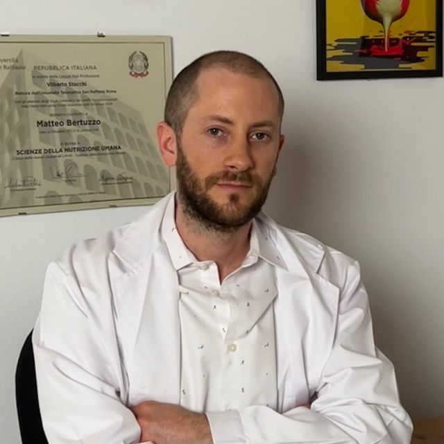 Matteo Bertuzzo, biologo nutrizionista Belvedere