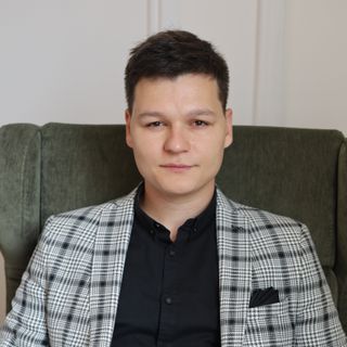 Powiększ obraz: Dominik J. Hoffmann, psycholog Wrocław