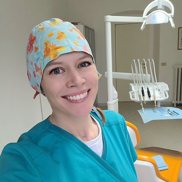 Caroline Brinck, dentista Sarzana