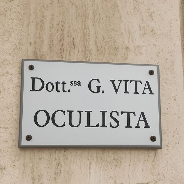 Giuseppa Vita, oculista Spadafora