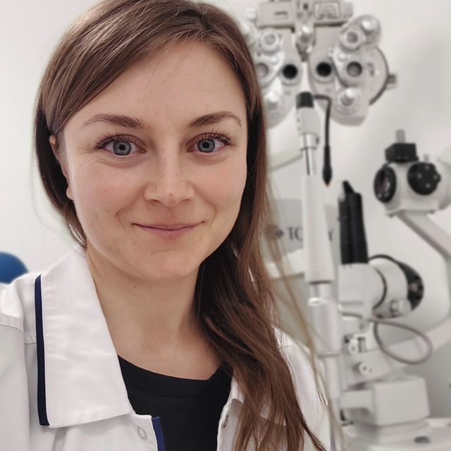 Olha Kinel, optometrysta Gliwice