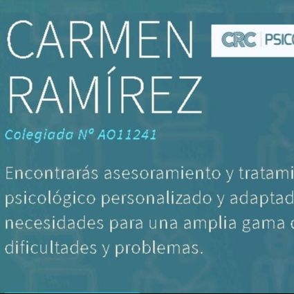 Carmen Ramírez Comas, Psicólogo Aguadulce