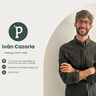 Acercar imagen: Iván Cazorla, Psicólogo Las Palmas de Gran Canaria