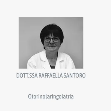 Raffaella Santoro, otorino Villanova