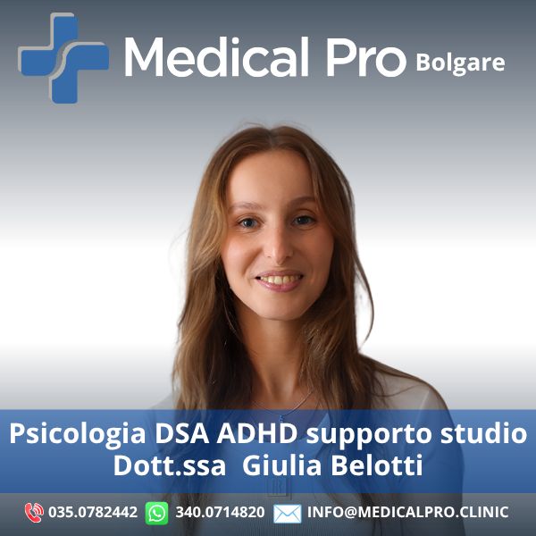 Giulia Belotti, psicologo clinico Bolgare