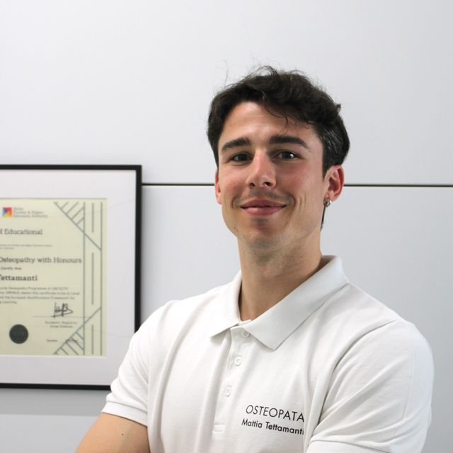 Mattia Tettamanti, osteopata Milano