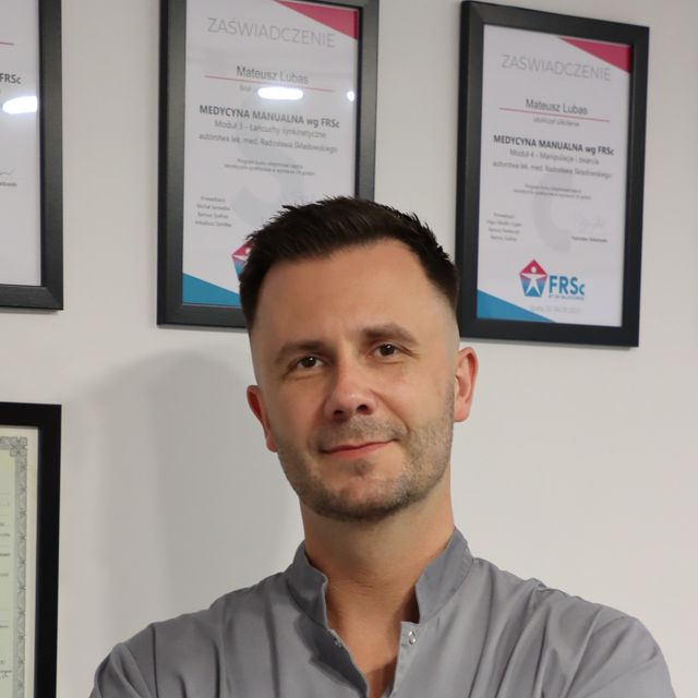 Mateusz Lubas, fizjoterapeuta Rzeszów