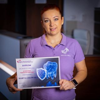 Powiększ obraz: Marta Cisowska , higienistka/higienista stomatologiczny Częstochowa