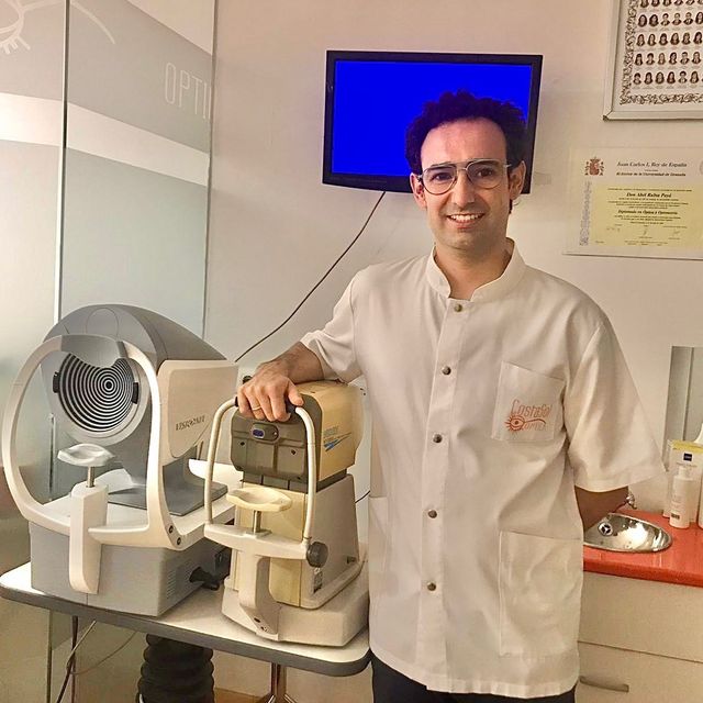 Abel Rubia Payá, Óptico Córdoba