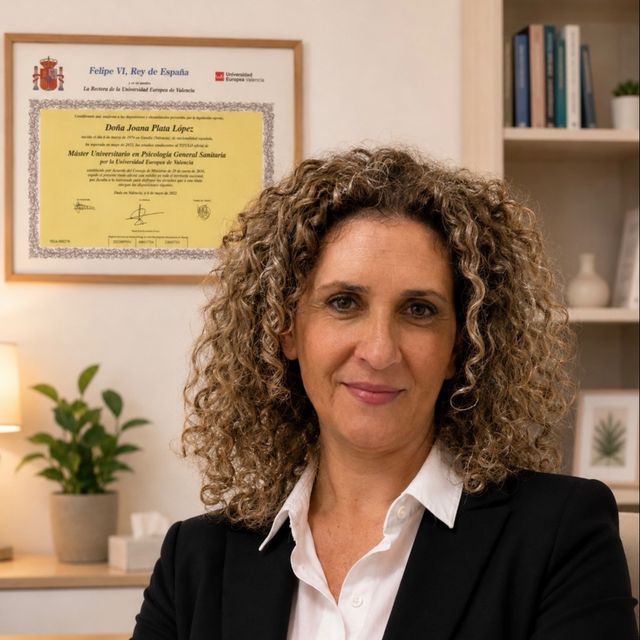 Joana Plata López, Psicólogo Oliva