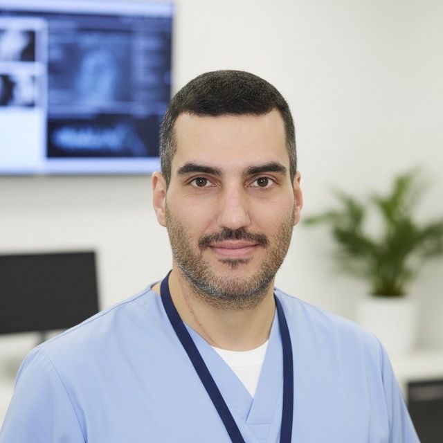 Gianluca Caliolo, Ecografista Brindisi