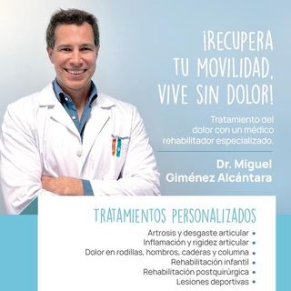 Acercar imagen: Miguel Gimenez Alcantara, Médico rehabilitador Lucena