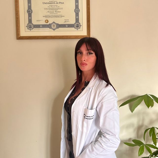 Arianna Curina, nutrizionista Pisa