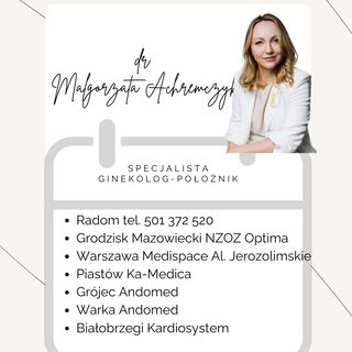 Powiększ obraz: Małgorzata Achremczyk, ginekolog Radom
