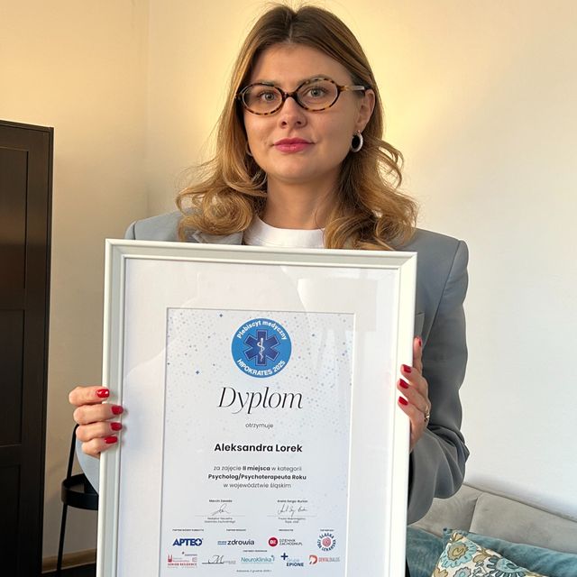 Aleksandra Lorek, psycholog Dąbrowa Górnicza