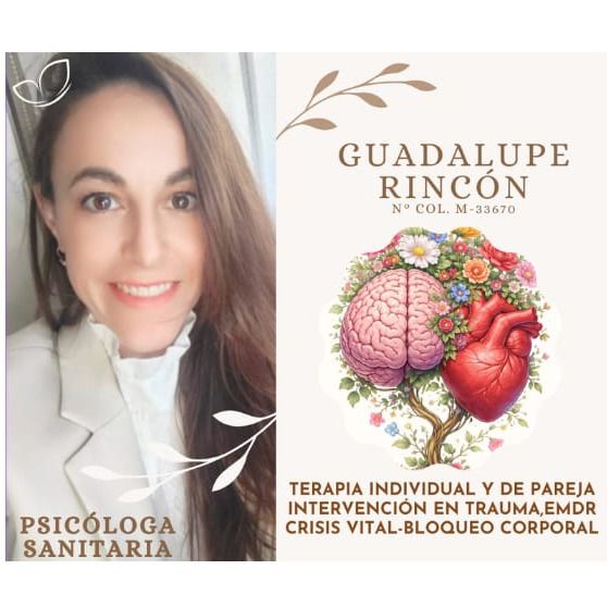 Guadalupe Rincón Crespo, Psicólogo Madrid