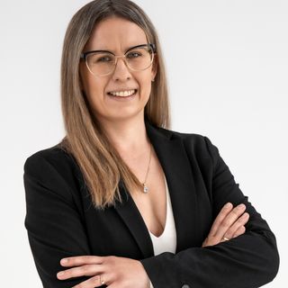 Powiększ obraz: Katarzyna Mońska, fizjoterapeuta Lutynia