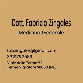 Ingrandire l'immagine: Fabrizio Zingales, medico di medicina generale Terme Vigliatore