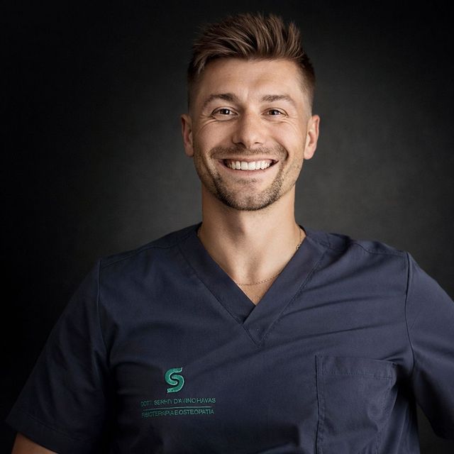 Serhiy D'avino Hayas, fisioterapista Lecco