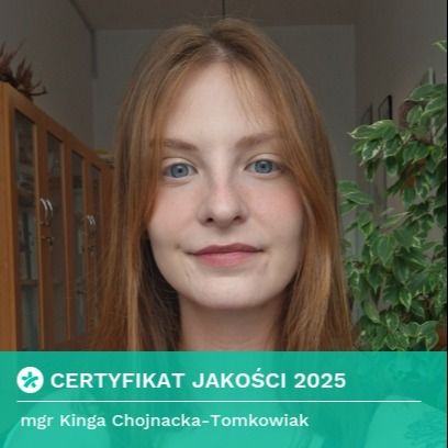 Kinga Chojnacka-Tomkowiak, psycholog Poznań