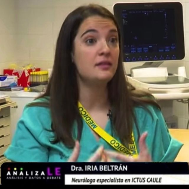 Iria Beltrán Rodríguez, Neurólogo León