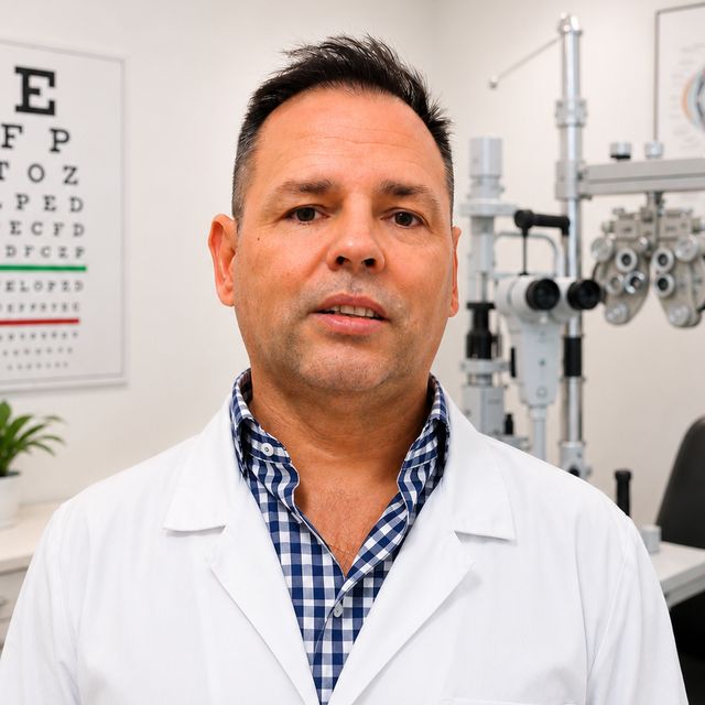 Pedro Vozza, oculista Amaro