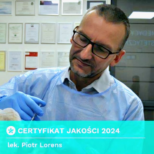 Piotr Lorens, lekarz wykonujący zabiegi medycyny estetycznej Kraków