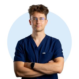 Powiększ obraz: Jakub Buczek, lekarz bez specjalizacji Biłgoraj