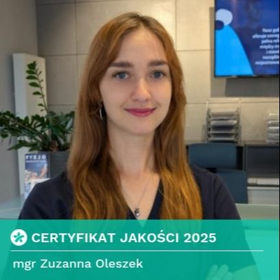 Zuzanna Oleszek, fizjoterapeuta Poznań