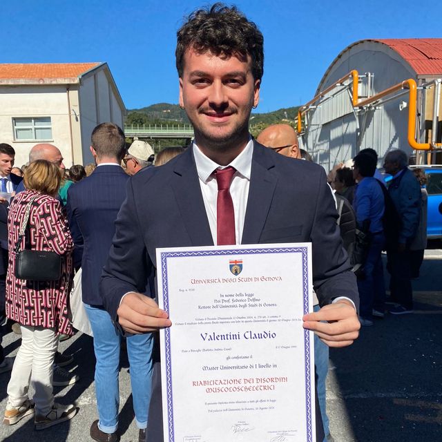 Claudio Valentini, fisioterapista Bisceglie