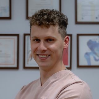 Powiększ obraz: Kacper Kluska, fizjoterapeuta Nowy Sącz