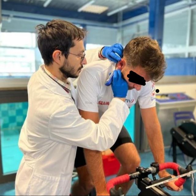 Emanuele Martolini, medico dello sport Mentana