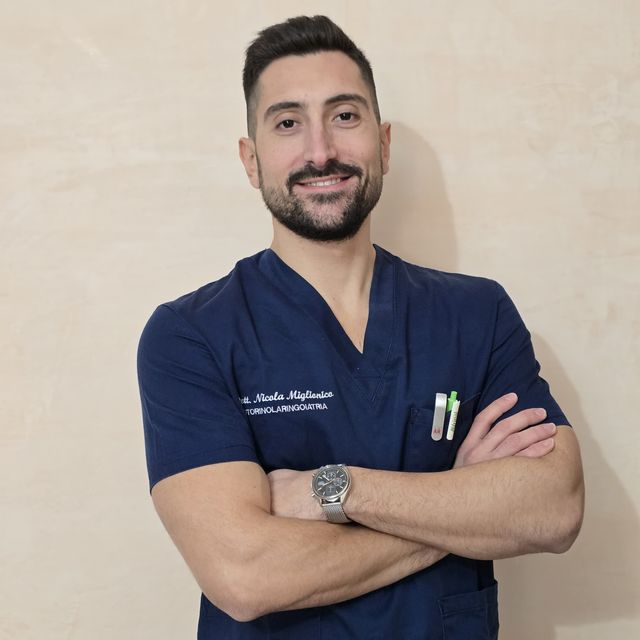 Nicola Miglionico, otorino Turi