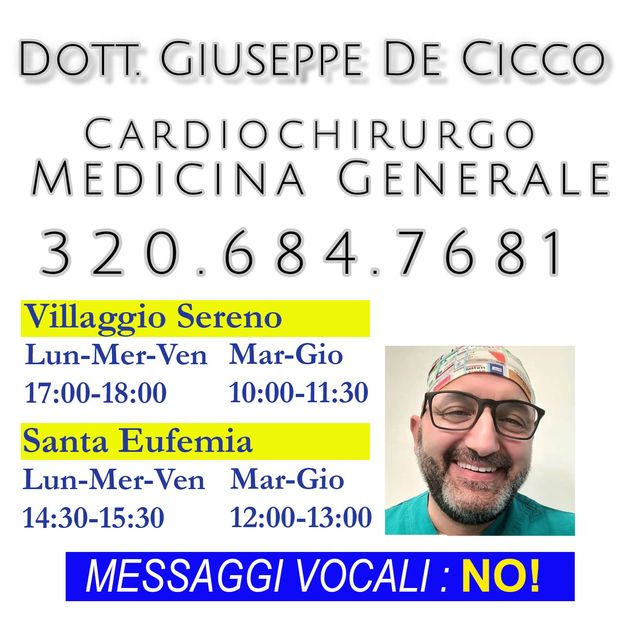 Giuseppe De Cicco, medico di medicina generale Brescia