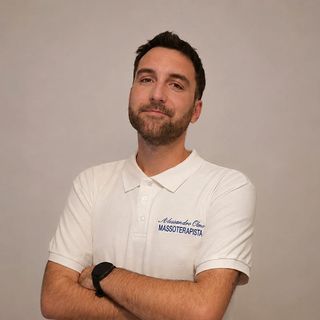 Alessandro Olmo, massoterapista Strambino